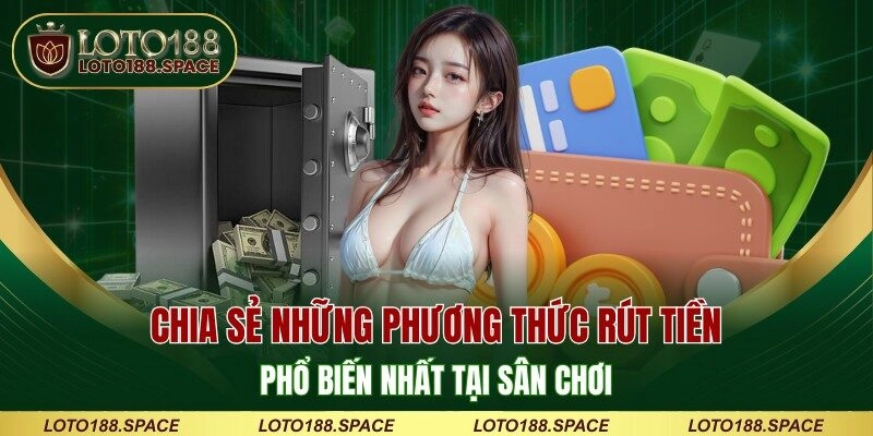 Chia sẻ những phương thức rút tiền phổ biến nhất tại sân chơi 